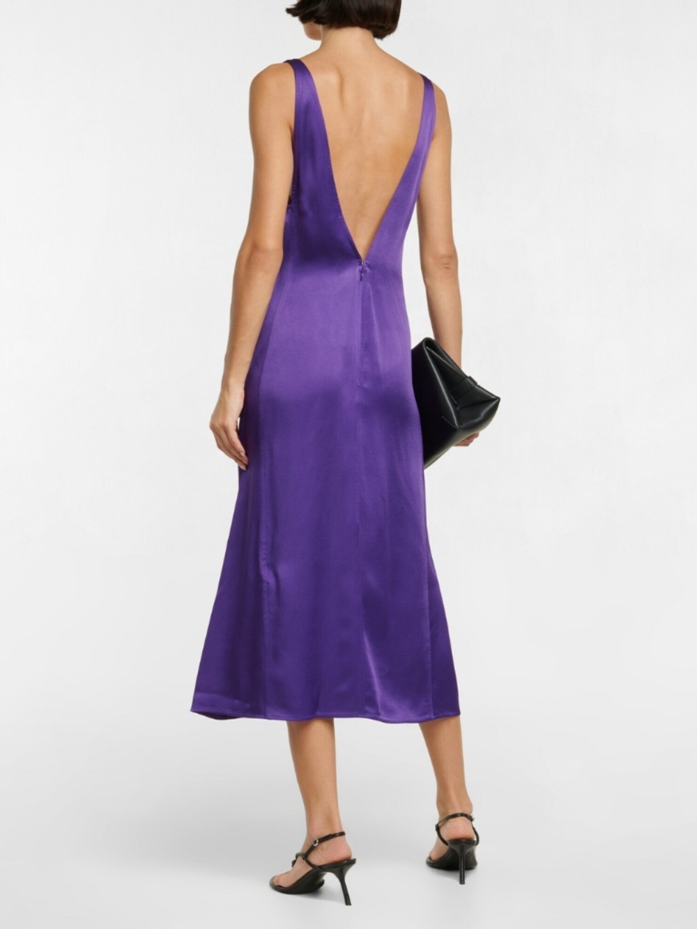 ISO: Victoria Beckham - Satin midi dress (NOT FOR SALE) - Picture 2 of 2